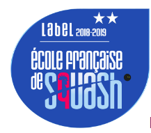Fédération Française de Squash, Ligue Occitanie, Label