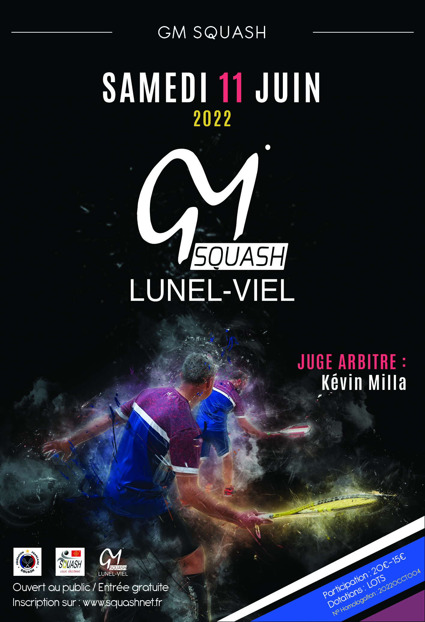 Tournoi GMSquash