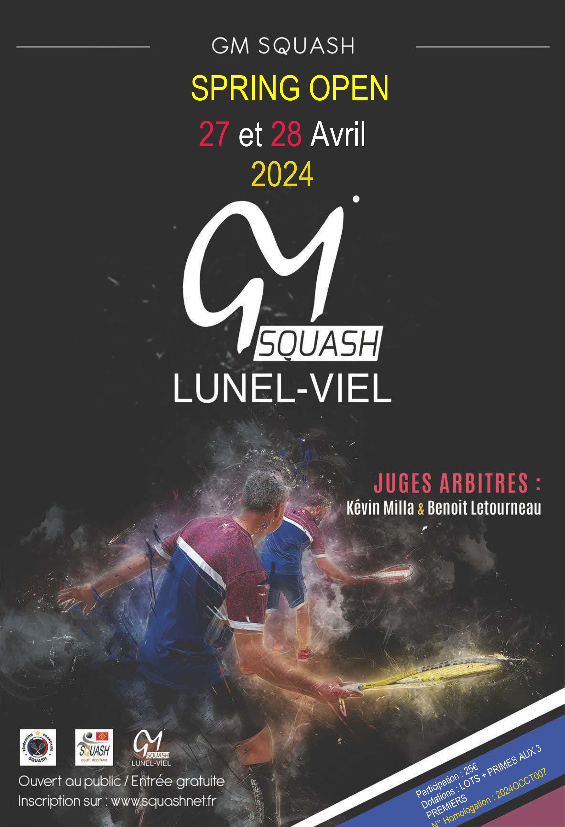 Tournoi GMSquash